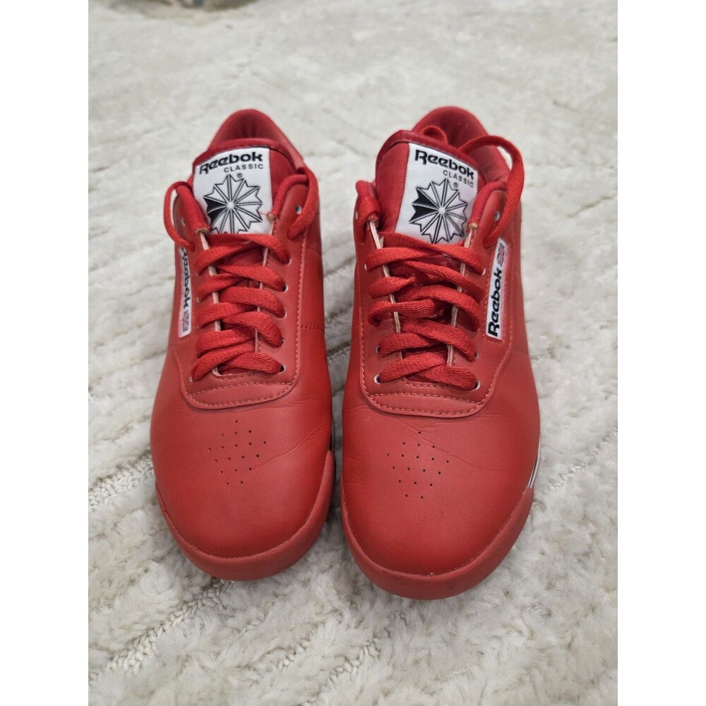 Reebok Women's Classics Princess J95025 Red Casual Shoes Sneakers Size 7.5 SB2 - Picture 2 of 8